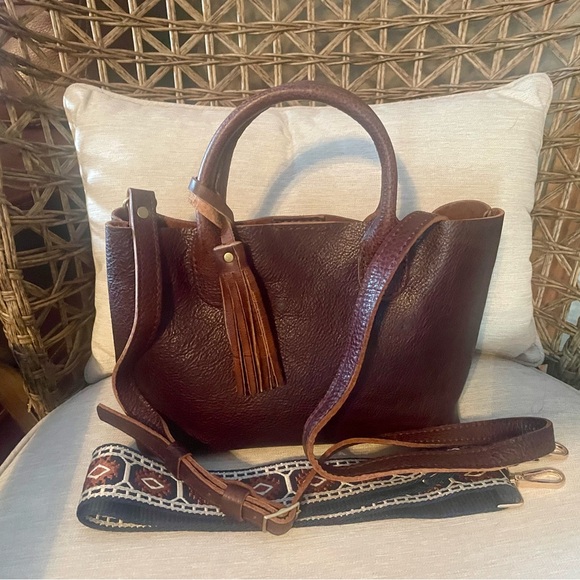 Portland Leather GoodsLarge Rainstorm crossbody purse - Picture 6 of 7